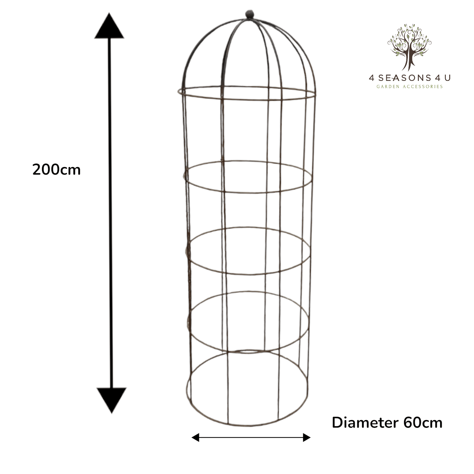 Garden Obelisk Round Large - Image 2