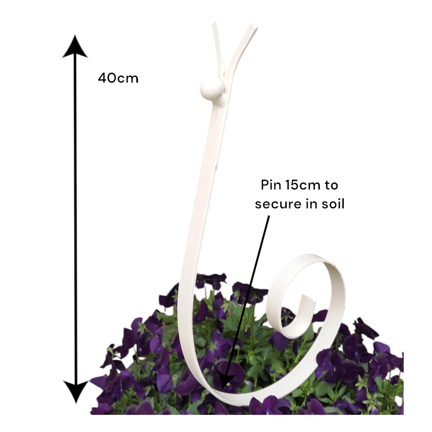 Snail - Adds a whimsical, playful element to garden décor.