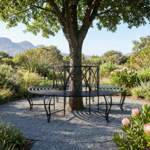 Tree Lovers Bench + Backrest - Full Circle Ø100cm