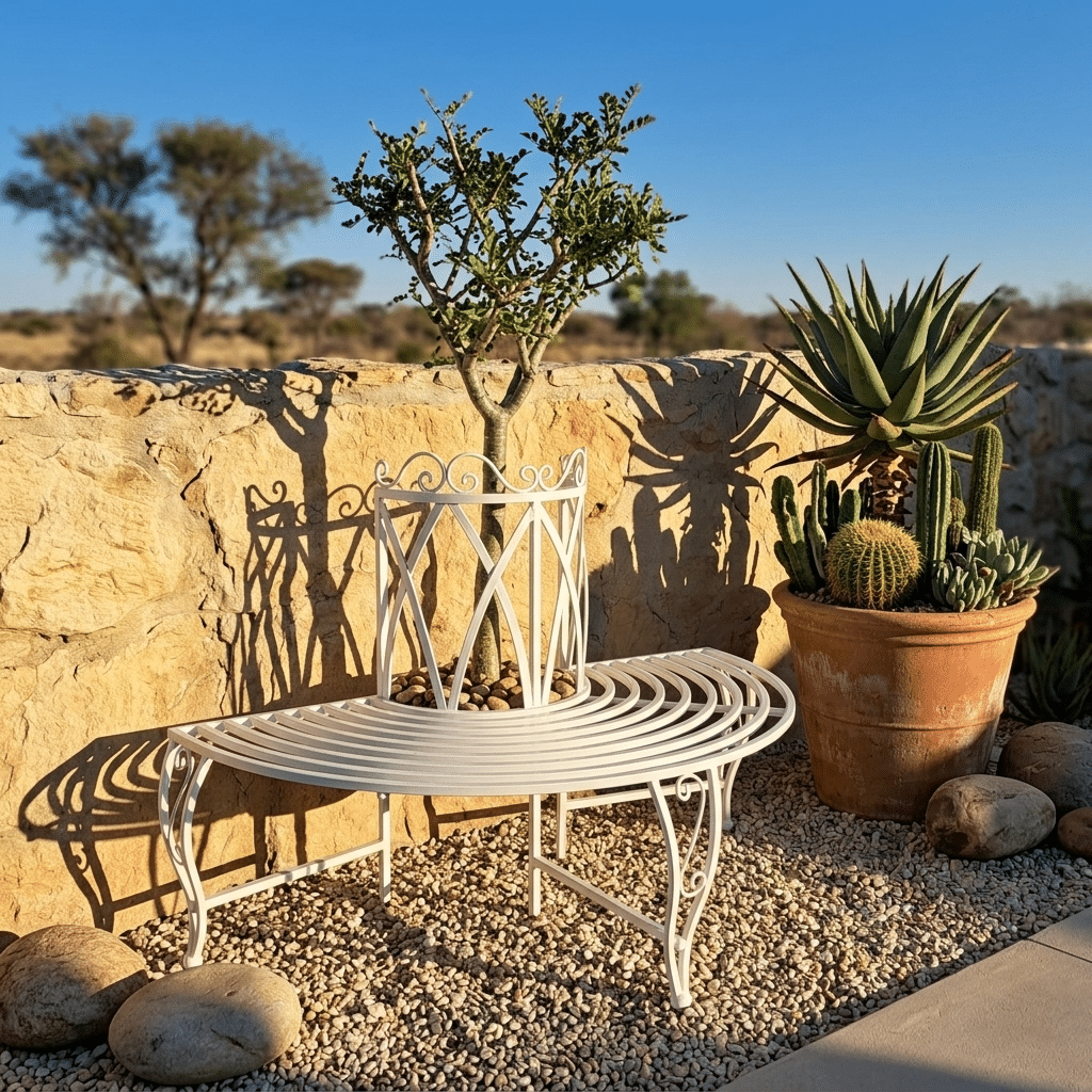 Tree Lovers Bench Half Bench - Ø50cm