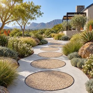 Round Stepping Stone Frame - 100cm